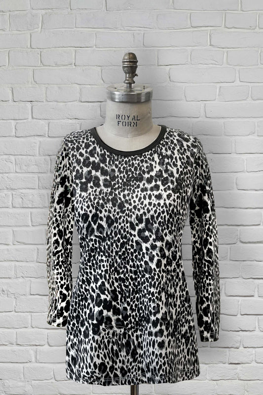 1UT367-2C103-Adaptive Basic Top With Round Neck