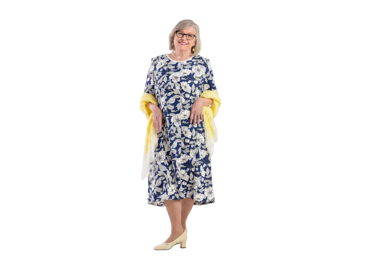 1XR811-1X148-Robe avec faux boutons