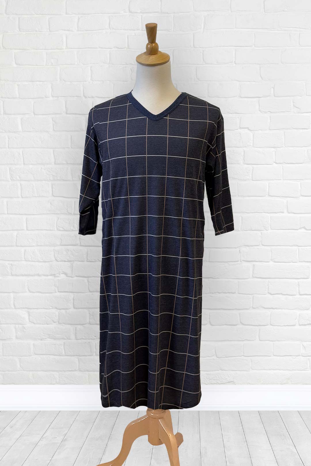 1KHN57-2C314-Chemise de nuit pour homme