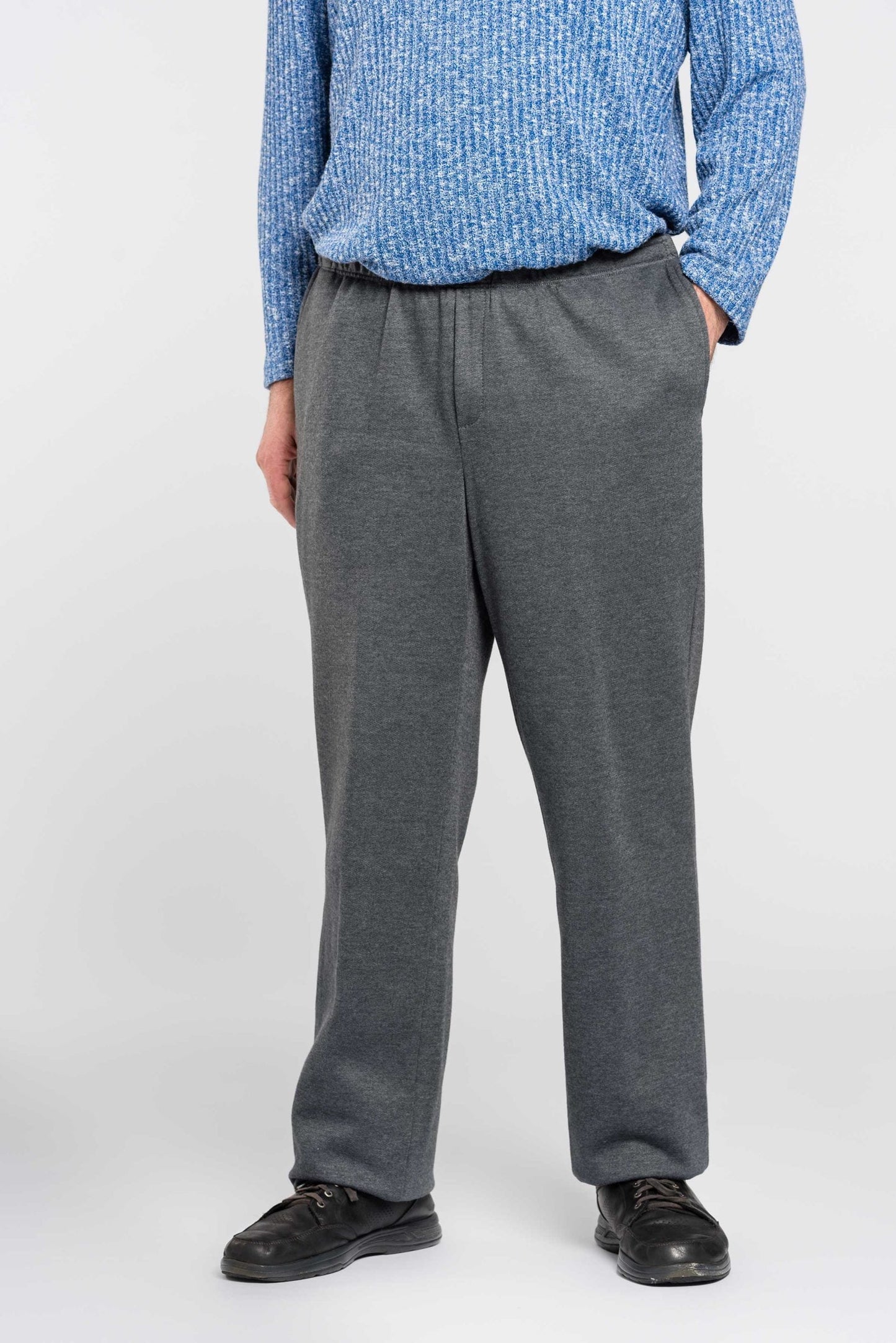1KHP27-COT-Pantalon ouverture latérale pour homme