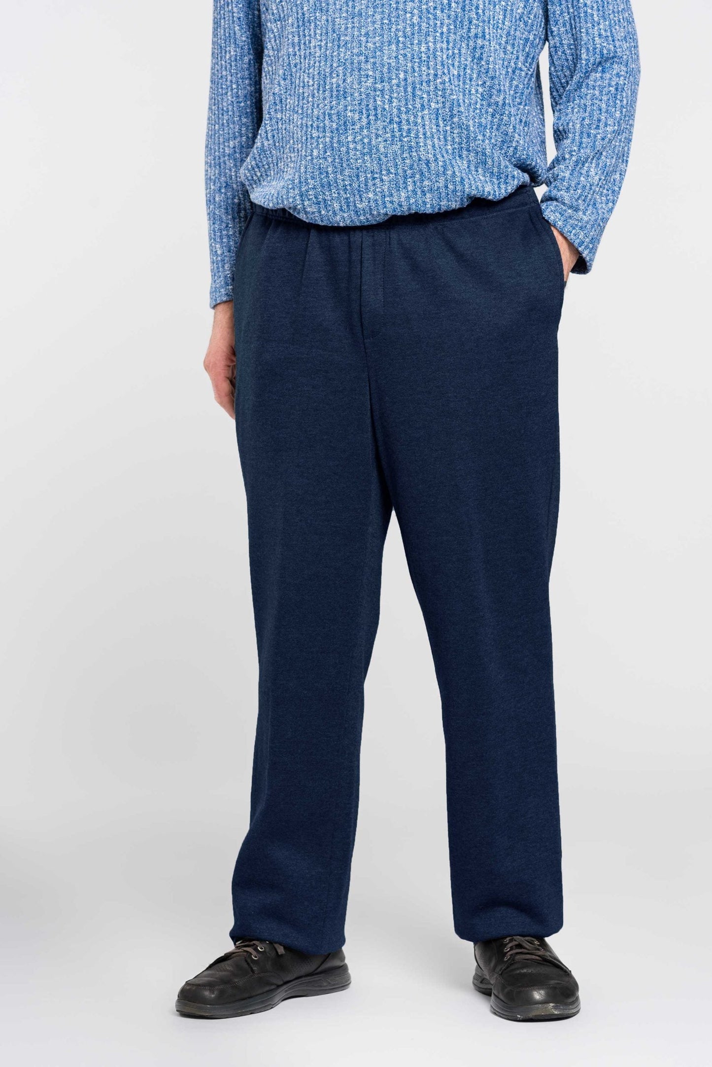 1KHP27-COT-Pantalon ouverture latérale pour homme