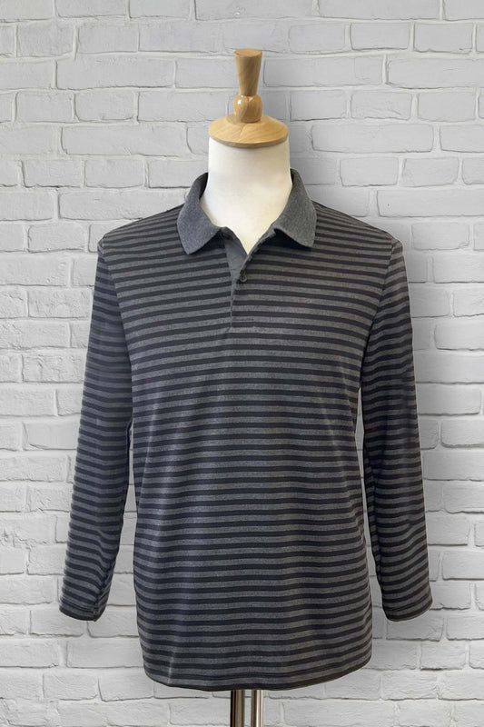 1NHT121-2C608-Polo manches longues