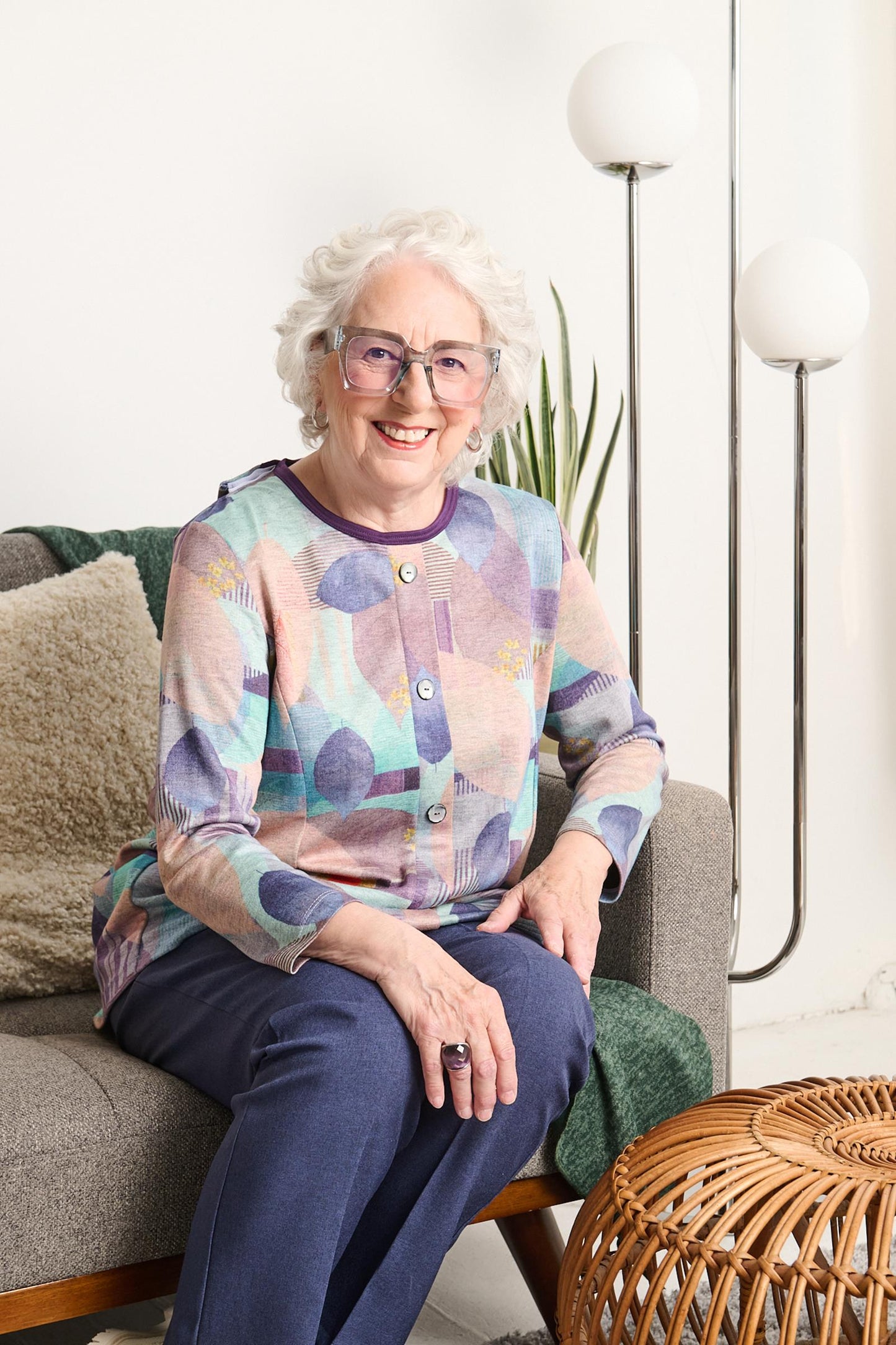 1QT348-2C112-Haut avec allure de cardigan