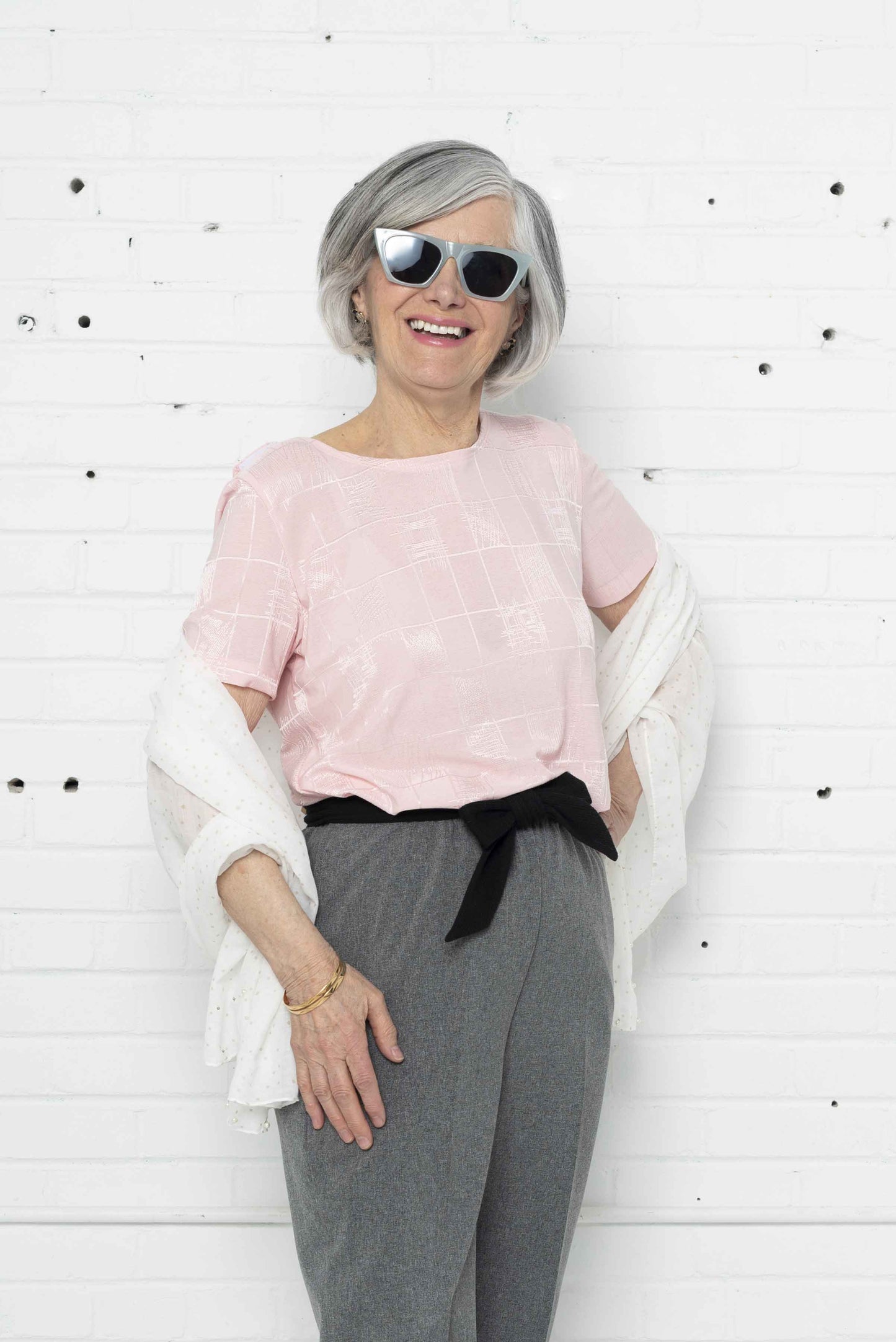 1VT375-1V114-Adaptive Basic Top Short Sleeves