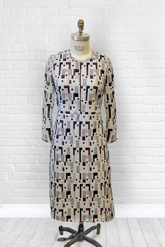 2CR830-2C121-Robe a col rond